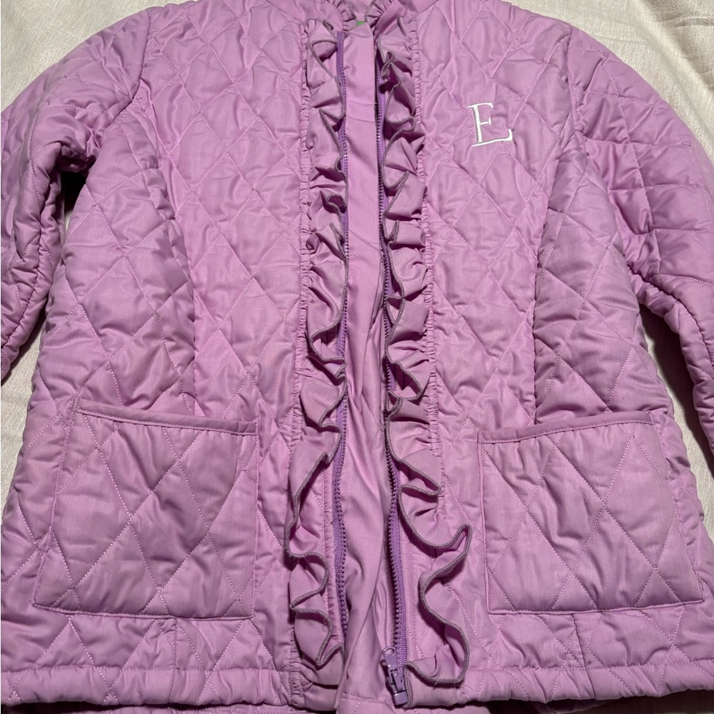 Quilted Purple Kids Jacket classic whimsy